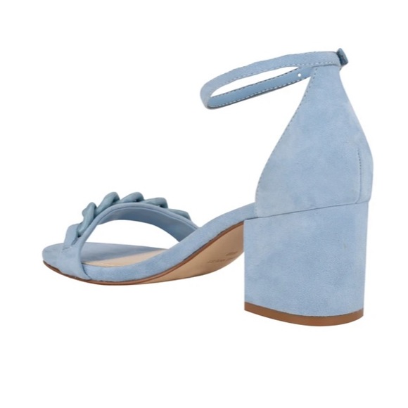 Nine West - Kimba Ankle Strap Block Heel Sandals - Picture 3 of 11